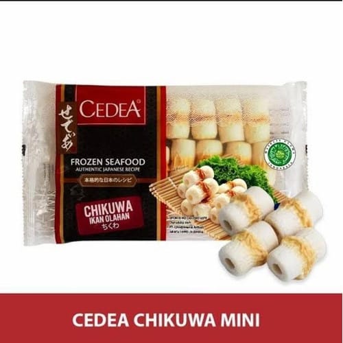 

Cedea Chikuwa Ikan Olahan / Frozen Seafood - 250Gram Pas untuk Shabu2 Halal!