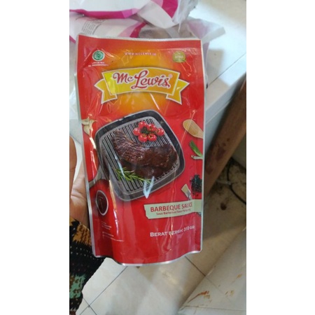 

Me Lewis Barbeque sauce 310gram