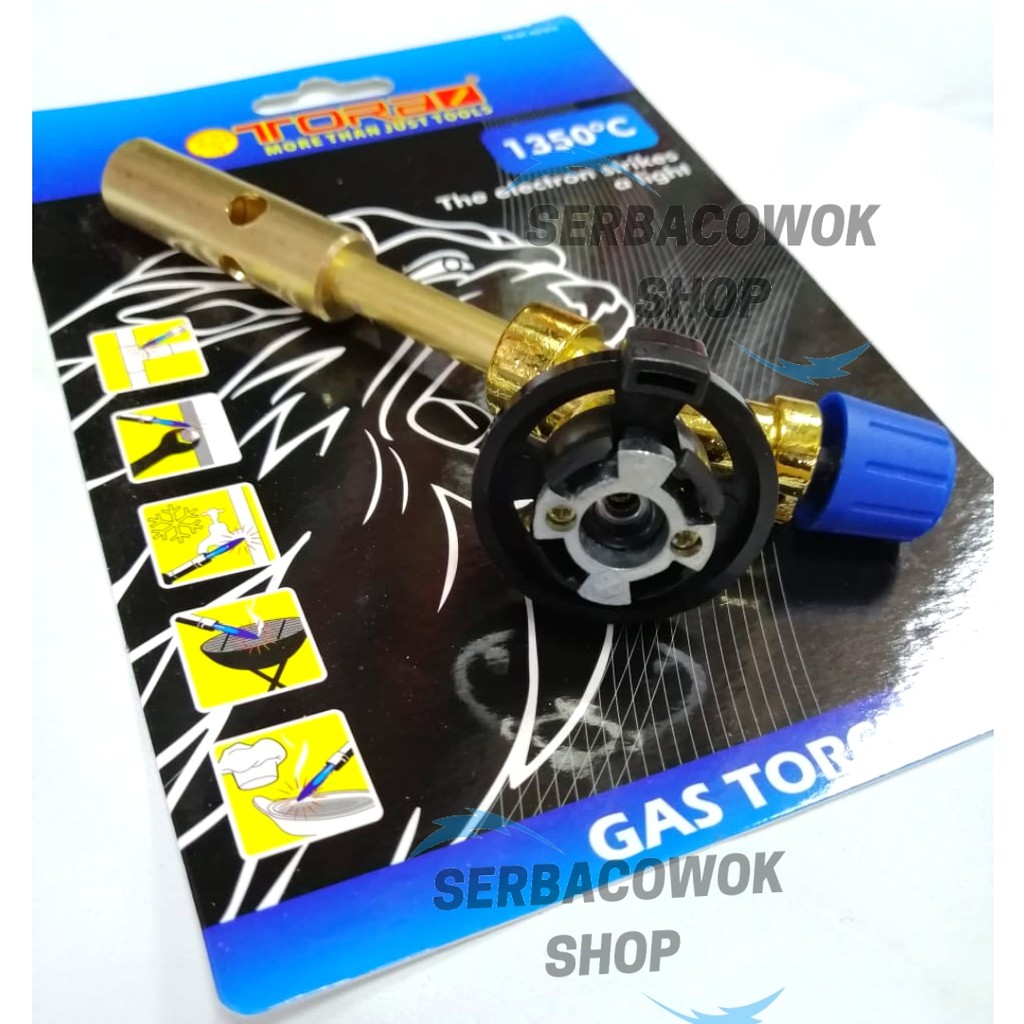 Pematik Gas Torch Serbaguna Multipurpose Head Tora Berkualitas