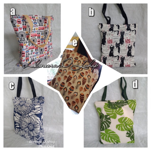 tote bag canvas tas kanvas