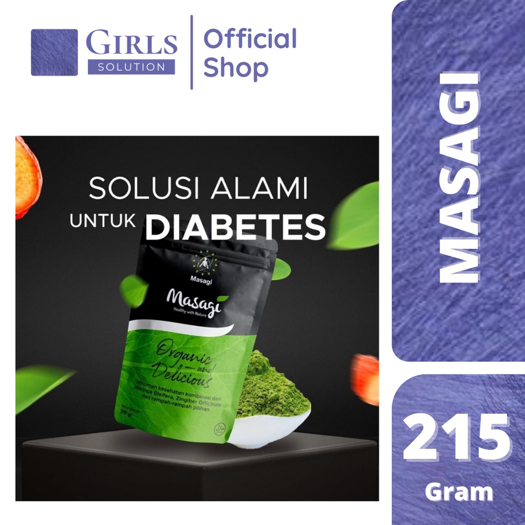 

Obat Diabetes Perbaikan Pangkreas Gula Darah Stabil & Normal Herbal / Diabetes MASAGI 215 grm