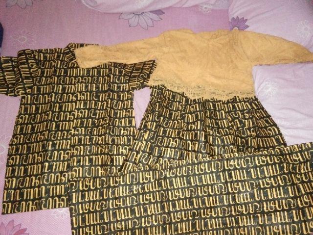 Couple Gamis Aksara Couple Tamara, Batik Sumber Urip Couple 2507