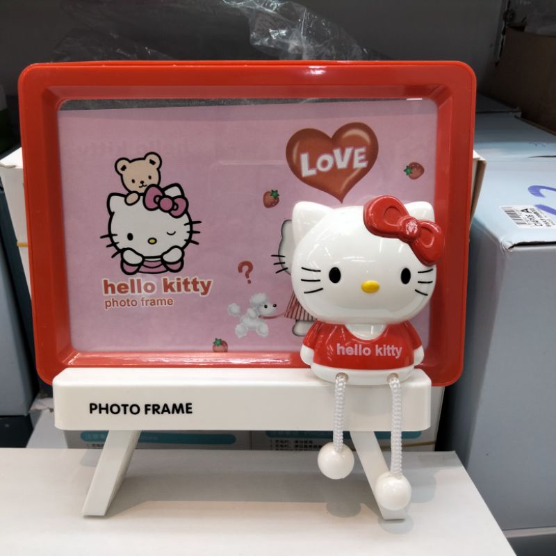 Frame foto/Bingkai foto Karakter Doraemon,Keropi Dan Hellokitty