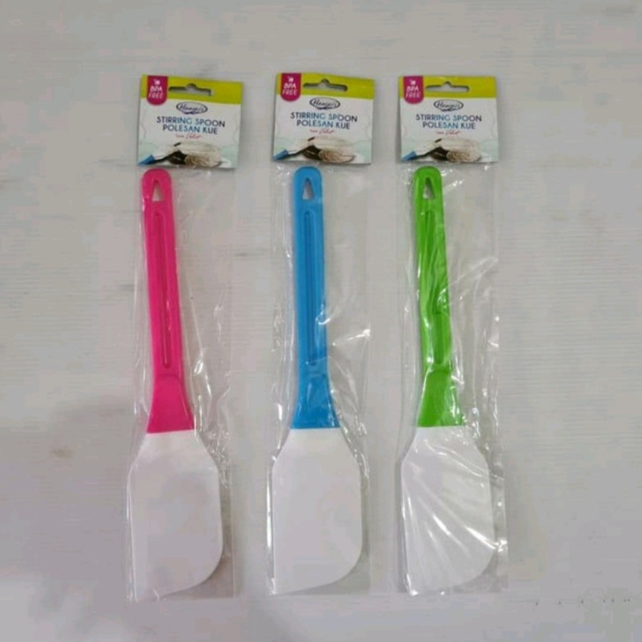 Polesan Kue - Spatula Silikon Poles Kue Velvet Hawaii HW5596