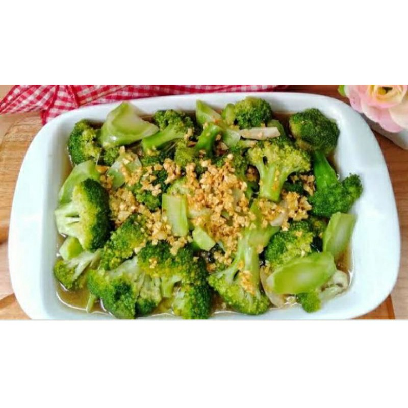 

Tumis Brokoli Cah Bawang Putih