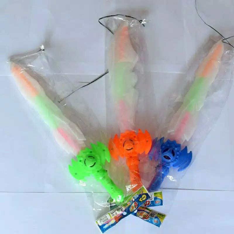 SAMURAI PEDANG MAINAN ANAK BISA NYALA DAN BUNYI