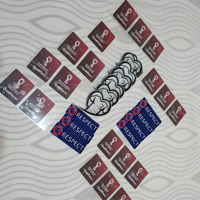 PATCH QUALIFIERS QATAR 2022 PATCH QATAR 2022 TERLARIS