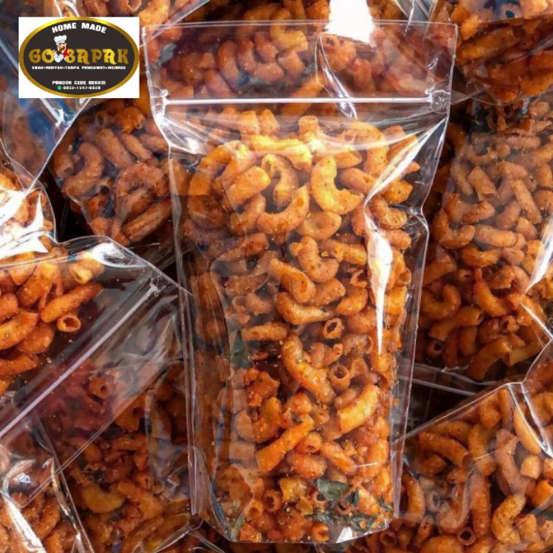 

makaroni super pedasss josss isi 300gram