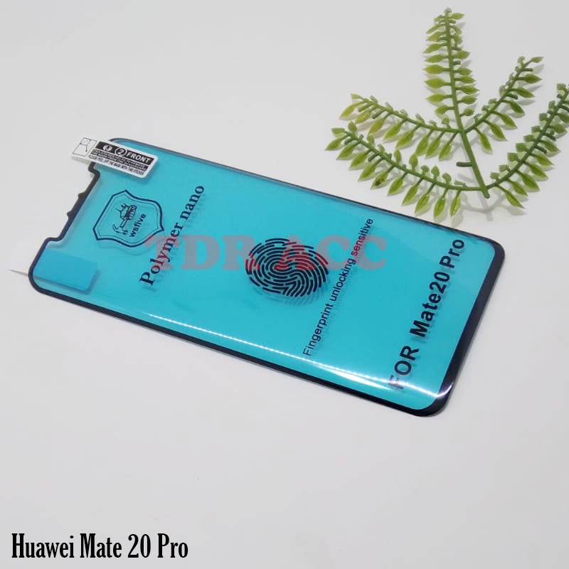 Polymer Nano - Tempered Glass Huawei P30 Pro P40 Pro P40 Pro Plus P50 Pro Huawei Mate 20 Pro Mate 30 Pro Mate 40 Pro Nova 9 Anti Gores Full Cover