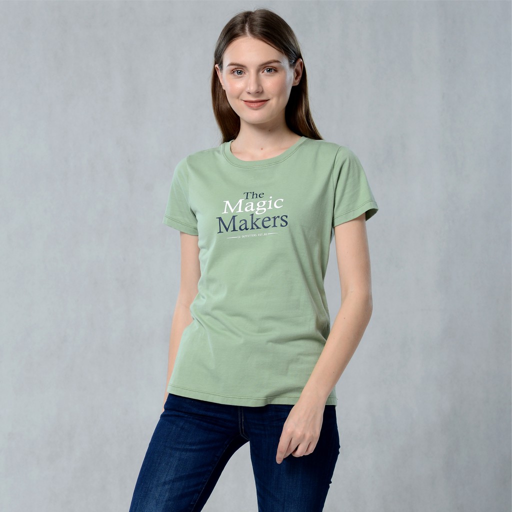 

C2 Olyfer Green T-shirt