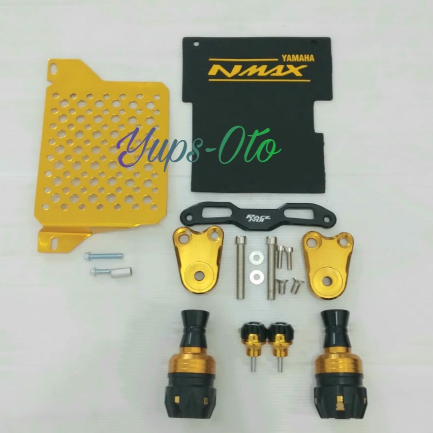 PROMO SLIDER JALU KNALPOT NMAX PLUS COVER RADIATOR NMAX ALMU PLUS MUDFLAP NMAX PLUS JALU SPAKBOR