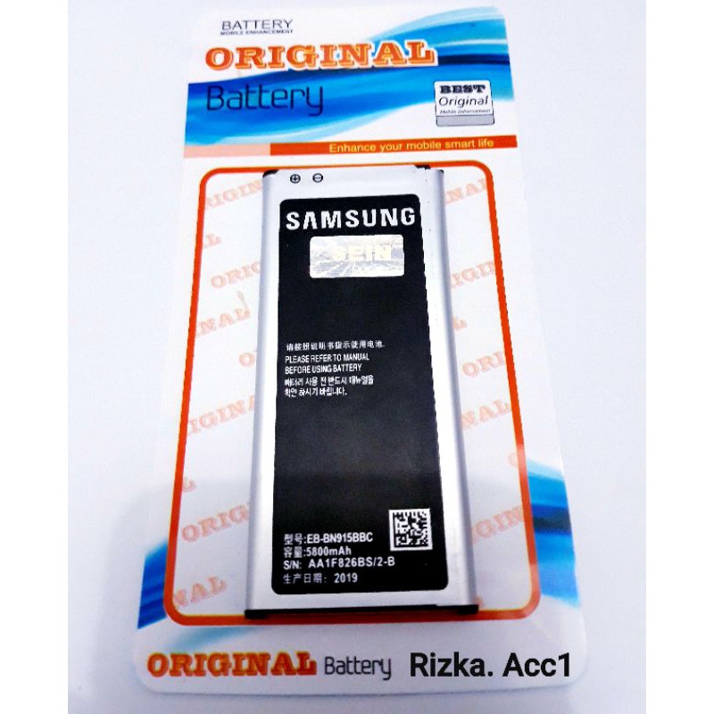 Baterai Battery Batre Hp Samsung Galaxy Note 4 Edge N9150 EB-BN915BBC Battery Batrai Hp