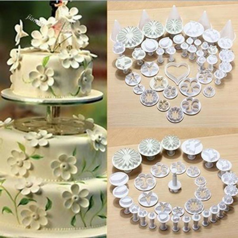 Cetakan fondant tools set 33 pcs