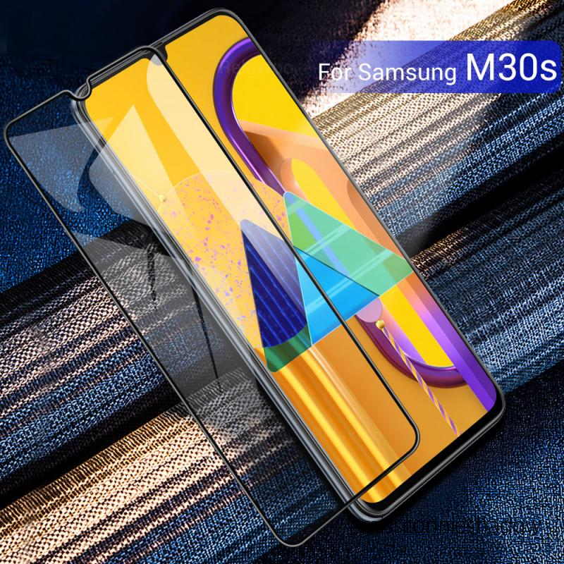 2in1 Pelindung Layar Tempered Glass Untuk Samsung A32 A52 A72 A12 A02S A11 A50S A21S A51 A71 A50 A30S A30 A20 A10 M10 A10S A20S M11