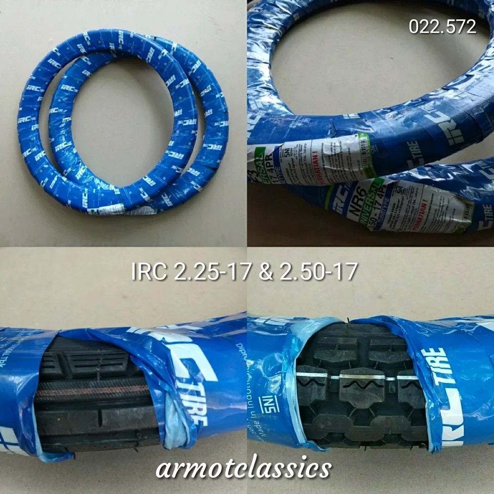 Sepasang Ban IRC Ukrn 17 Type Standar Klasik