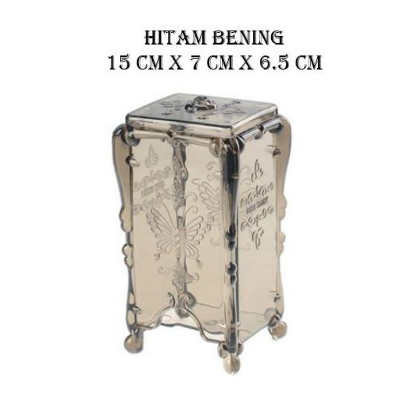 Tempat Kapas WajahRak Mini Kapas WajahRak Kapas AkrilikRak Kosmetik Kapas Wajah