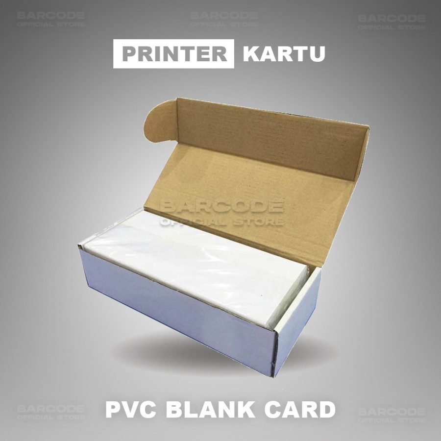

KARTU PVC PUTIH POLOS Blank ID Card Printer Fargo Hiti Magicard Smart