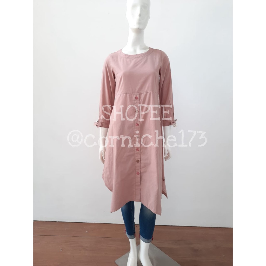 Corniche Juna Dress Adobe Rose - TH501062