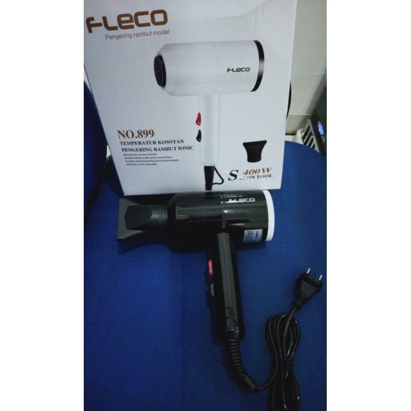 Cod new Bisa cod Hair Drayer Fleco NO.899 Alat Pengering Rambut Daya 400 Watt Origanal