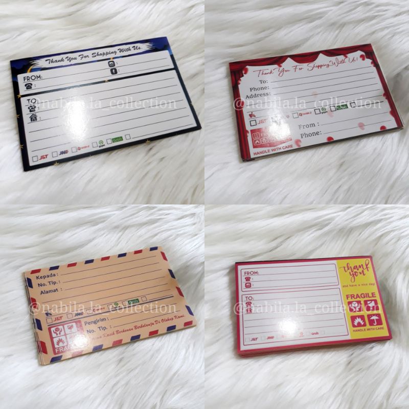 

STIKER PENGIRIMAN OLSHOP / LABEL PENGIRIMAN OLSHOP / KERTAS LABEL PENGIRIMAN OLSHOP