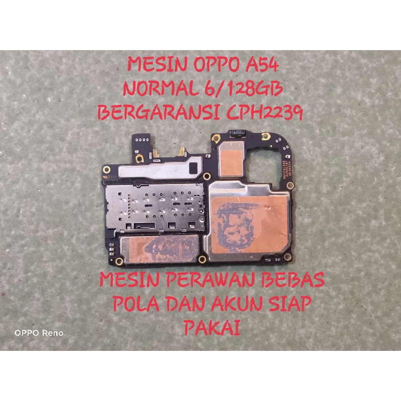 Mesin oppo a54 6/128gb normal mesin oppo a54 normal mesin a54 mesin oppo cph2239 normal