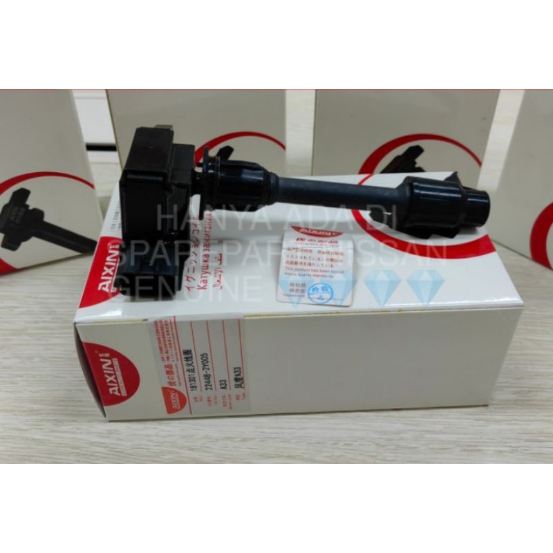 Coil Busi Infinity Cefiro A33 VQ30 Maxima Ignition Coil OEM NISSAN JPN - BELAKANG PANJANG