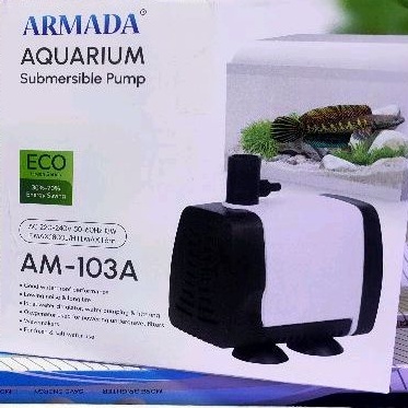 ARMADA AM 103A pompa akuarium Naik 1,6 Mpompa kolam Hidroponik ARMADA AM 103