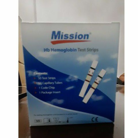 Strip Hb Mission / Mission HB Hemoglobin Mission Strip