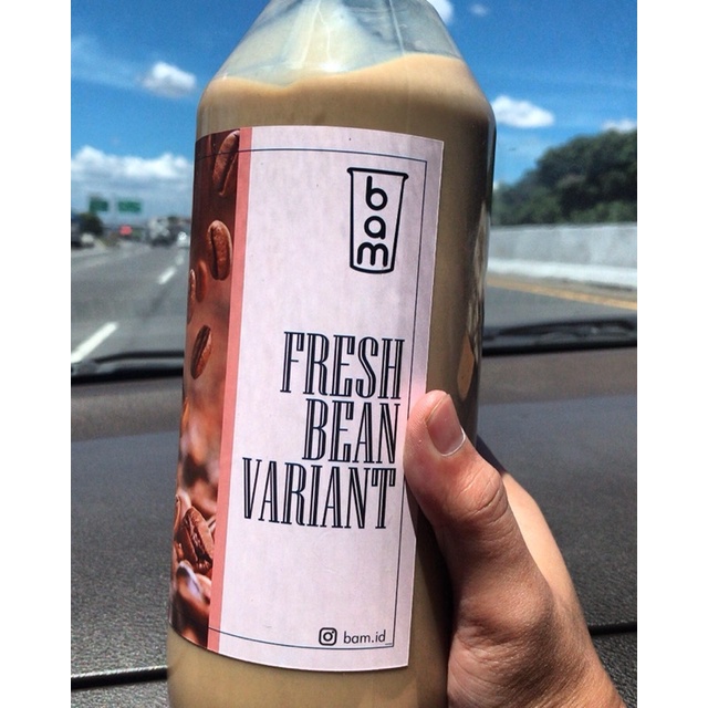 

Kopi susu liter - BAM
