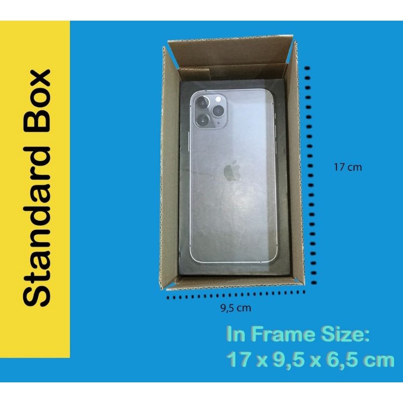 

10 Pcs Box Karton 17x9,5x6,5/Kotak Hp/Kotak Karton /Box Hampers