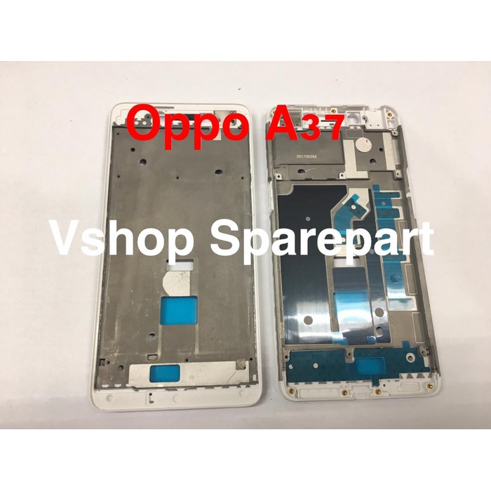 Frame Lcd atau Tulang Tengah Oppo A37 Neo 9 - Putih xS1