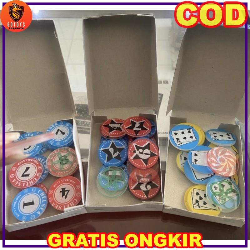 Mainan Board Game Anak Biji Karambol Buah Kristal Tebal Gotoys Ftc11