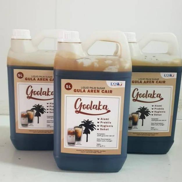 

GULA AREN CAIR 5LITER BROWN SUGAR SYRUP GOOLAKA READYSTOK CD364512ZX