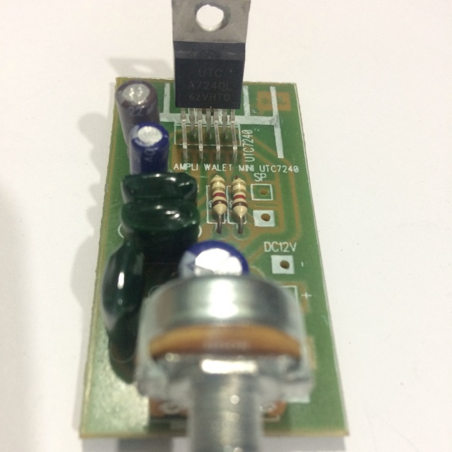 u8k1- AMPLI WALET MINI UTC7240A TANPA HEATSINK