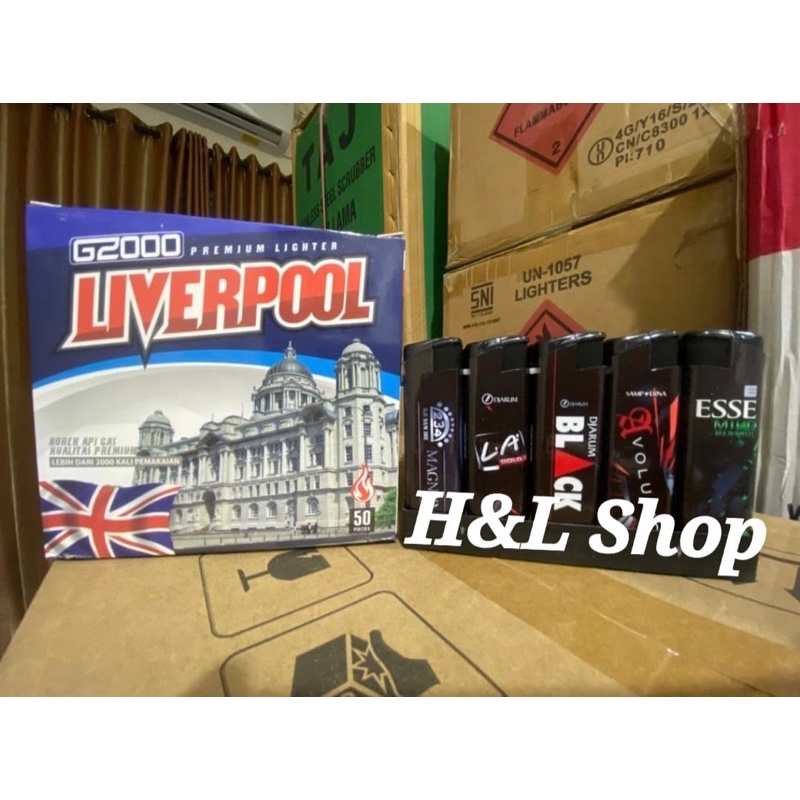 Korek Api Bara G2000 Liverpool (ecer)