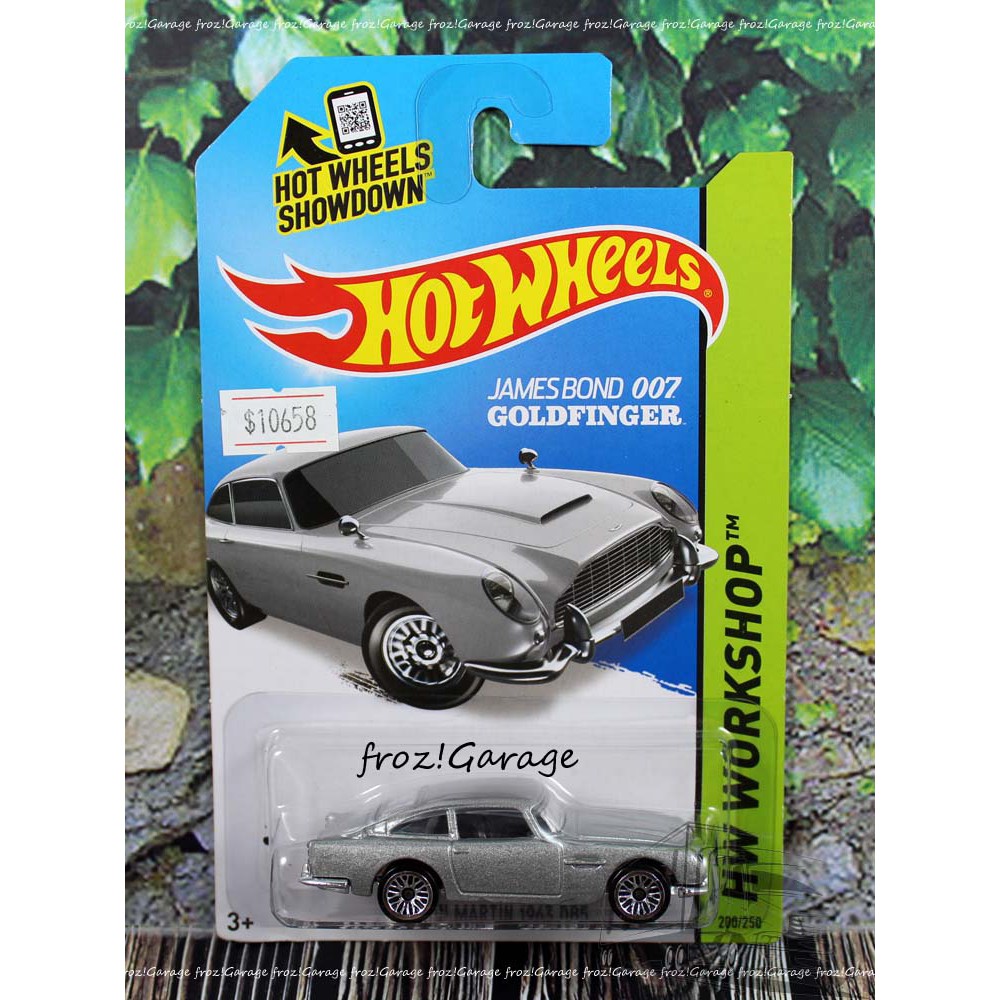 hot wheels goldfinger