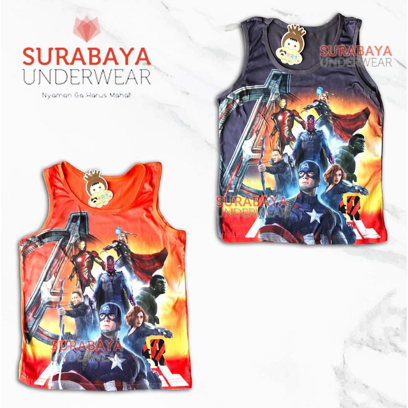 TANKTOP - SINGLET GAMBAR ANAK LAKI LAKI MERK DIFENGTIAN