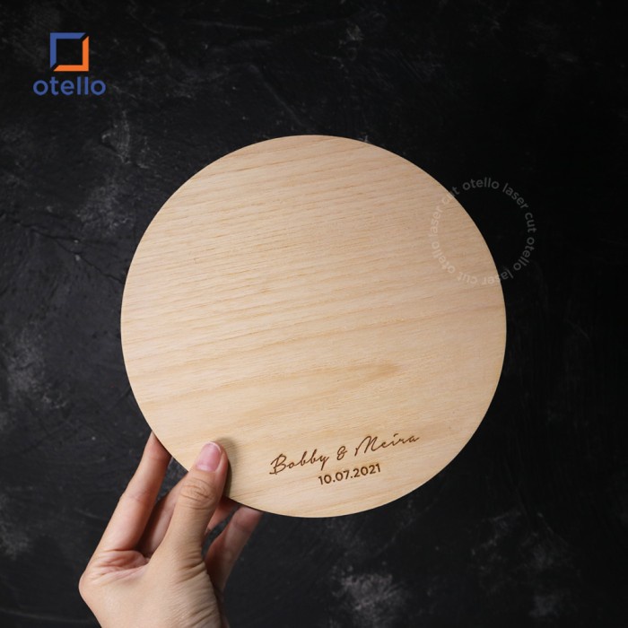 Chipboard Nama Custom Ukir Kayu Grafir Dekorasi Mahar Hiasan Scrapbook Karya Tangan