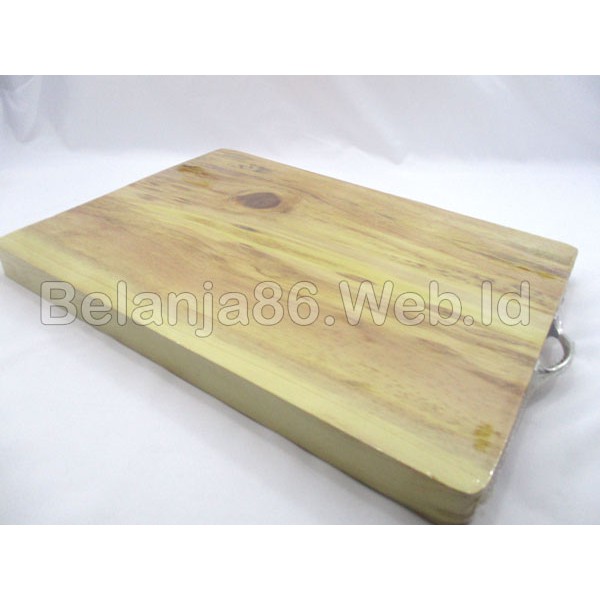  Talenan  Kayu  Wood Chopping Uk Besar  with handle 