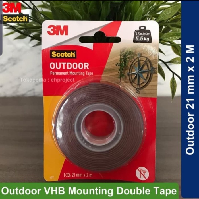 

Nikmati Double Tape 3M Out Door Vhb Mounting 20Mm 2M Trendi