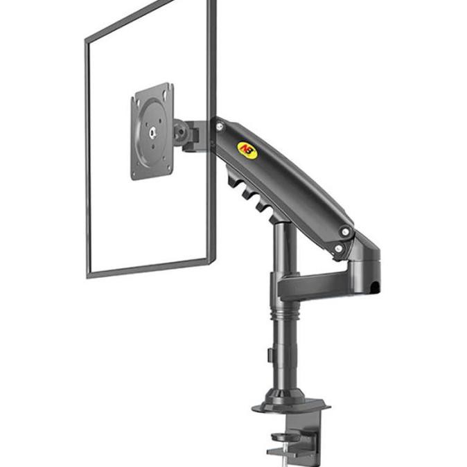 Ready&Siapkirim Bracket Jepit Meja Led Lcd Tv Monitor Gas Spring Nb H80 13-34"