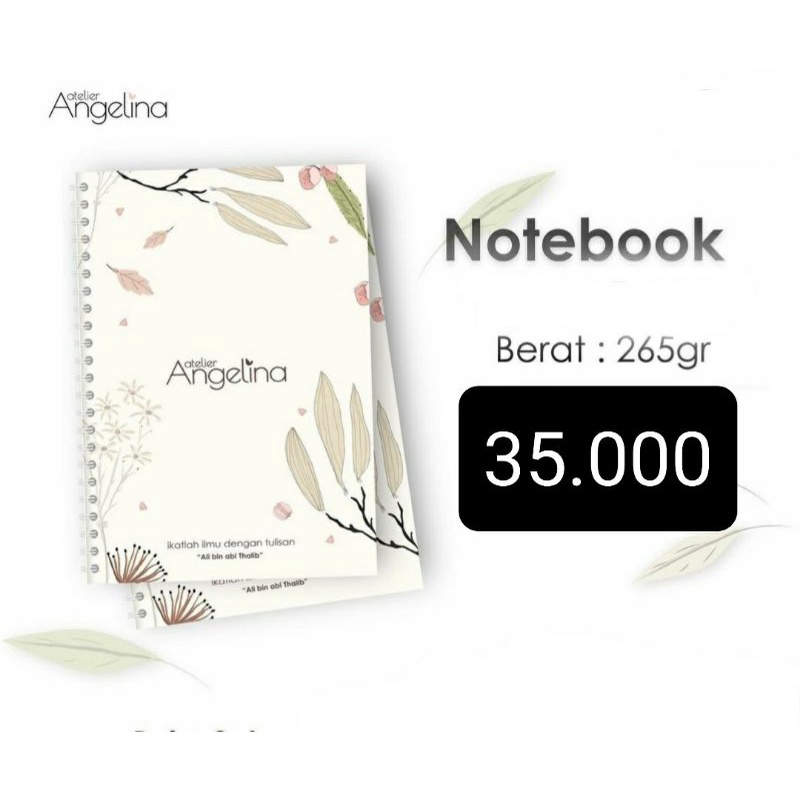 

[Souvenir] Notebook by Atelier Angelina