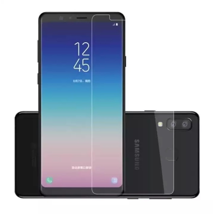 CLEAR TEMPERED GLASS SAMSUNG A8 STAR / A9 2018 / A7 2018