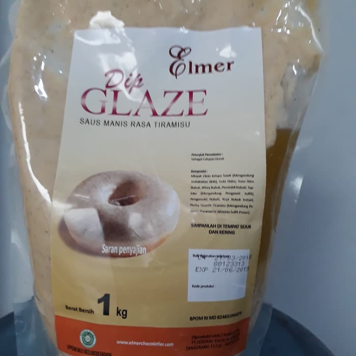 

GLAZE TIRAMISU ELMER 1Kg