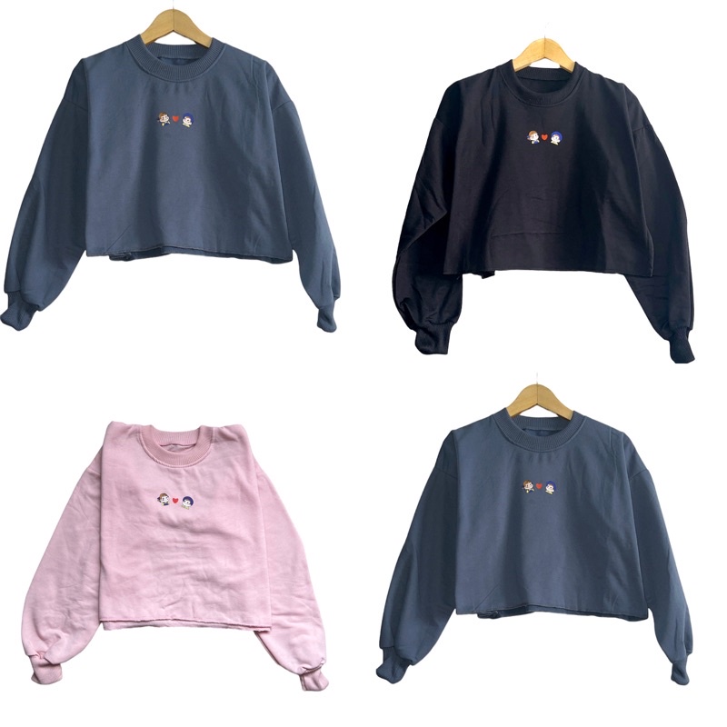 SHIZUKA CROOPE SWEATER | SWEATER MURAH KOREAN