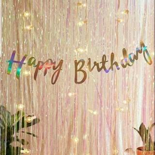 Banner Happy Birthday Gold Silver Rose Rosegold GROSIR PRAKARYA MALANG Tulisan Selamat Ucapan Ulang Tahun Bentuk Ultah Besar Party Mainan Hias Hiasan Dinding Dekorasi Dekor Decoration Foil Warna Wisuda Graduation Elegan Bagus Peralatan Art