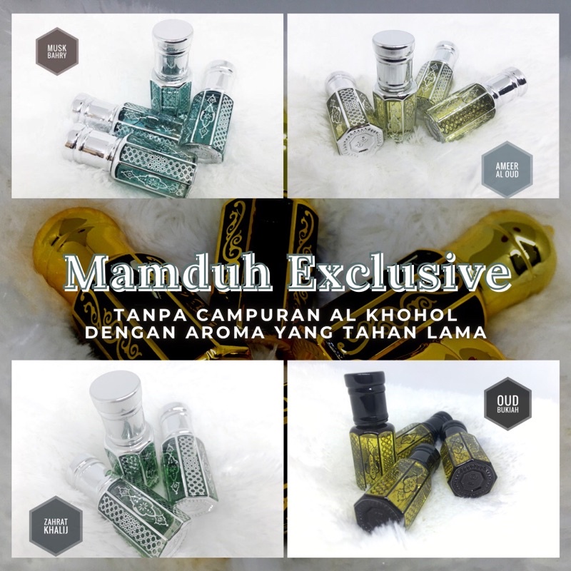 MUSK TAHARA, MAMDUH EXCLUSIVE, 6mili, non alkhohol, arabian