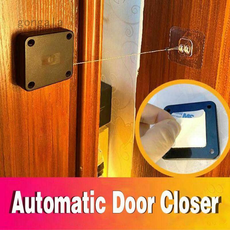 Alat Penutup Pintu otomatis Tanpa Paku  - penutup jendela sliding - auto door closer