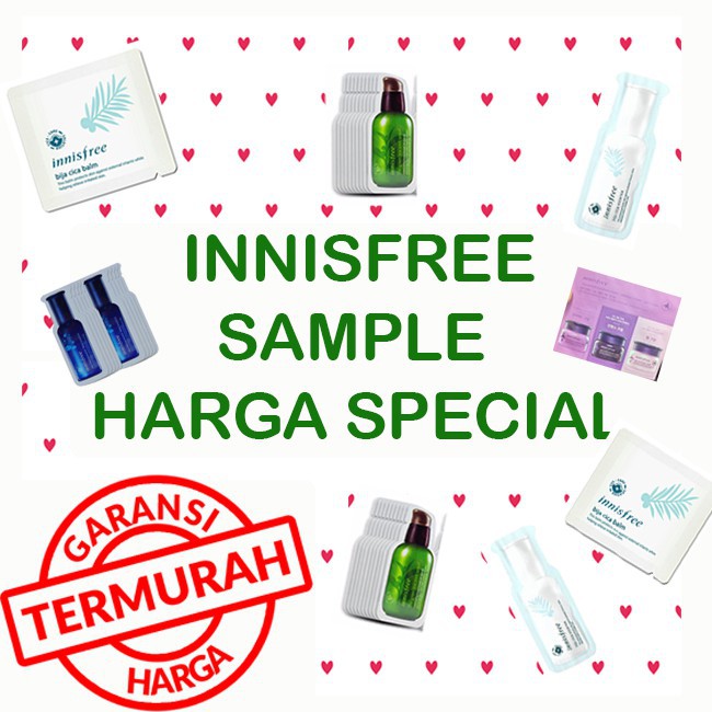 Innisfree  sample HARGA SPECIAL