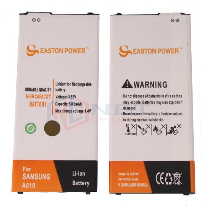 BATERAI SAMSUNG GALAXY A5 / BATRE SAMSUNG A5 / A510 2016 EASTON